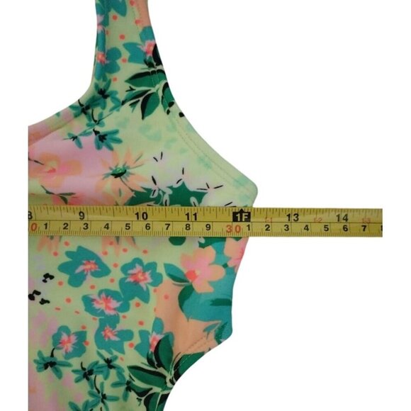 Art Class Girls Floral Print One Piece Swimsuit, Size L 10/12, NWT - Picture 7 of 9